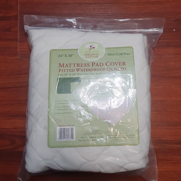 Playard Mattress Pad Cover - Picture 1 of 3